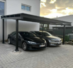 Carport solaire 2 voitures